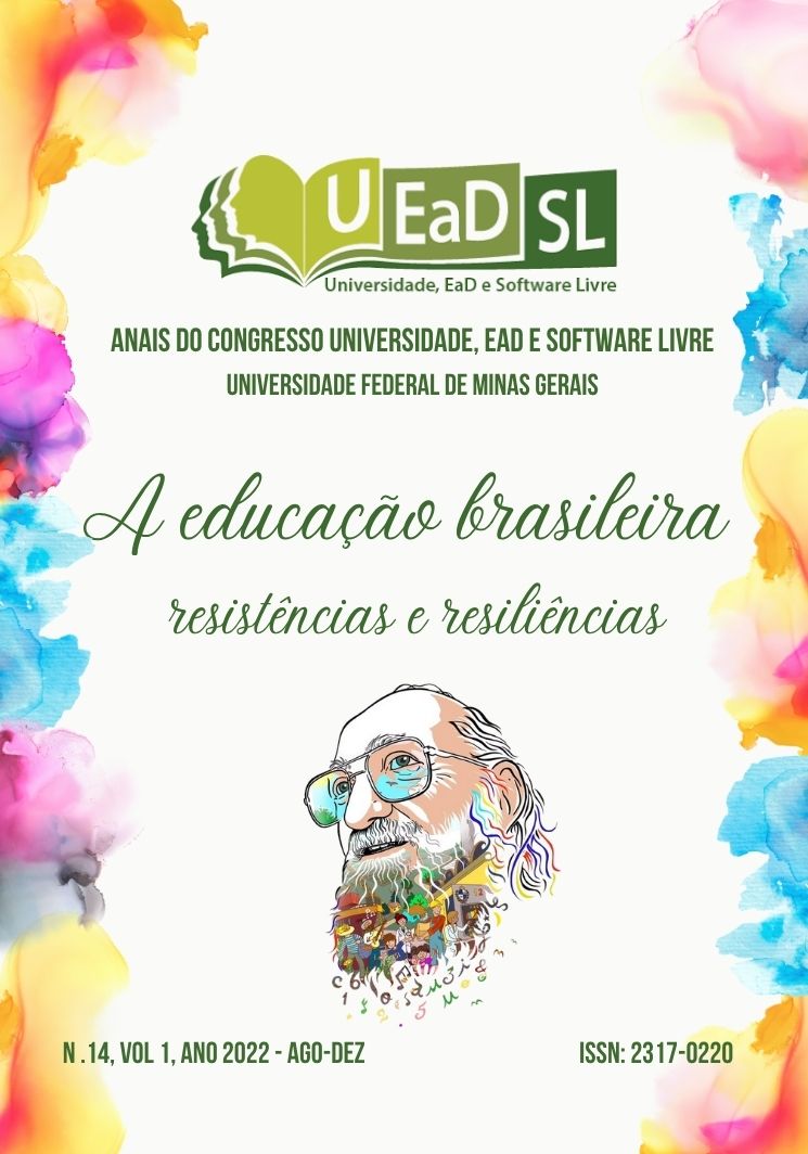 Visualizar n. 14 (2022): Anais do Congresso Nacional Universidade EAD e Software Livre 2022.2