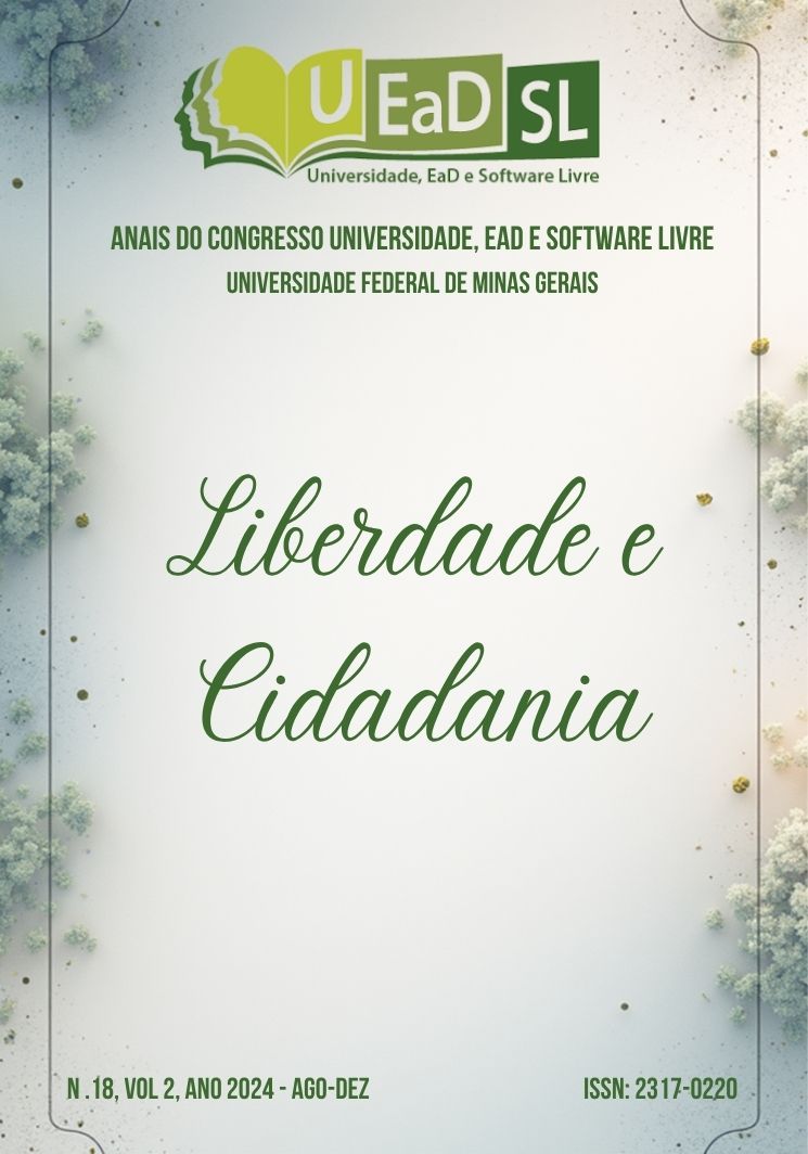 Visualizar n. 18 (2024): Anais do Congresso Nacional Universidade EAD e Software Livre 2024.2