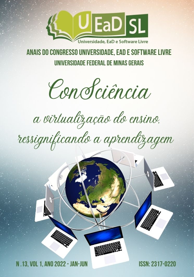 Visualizar n. 13 (2022): Anais do Congresso Nacional Universidade EAD e Software Livre 2022.1